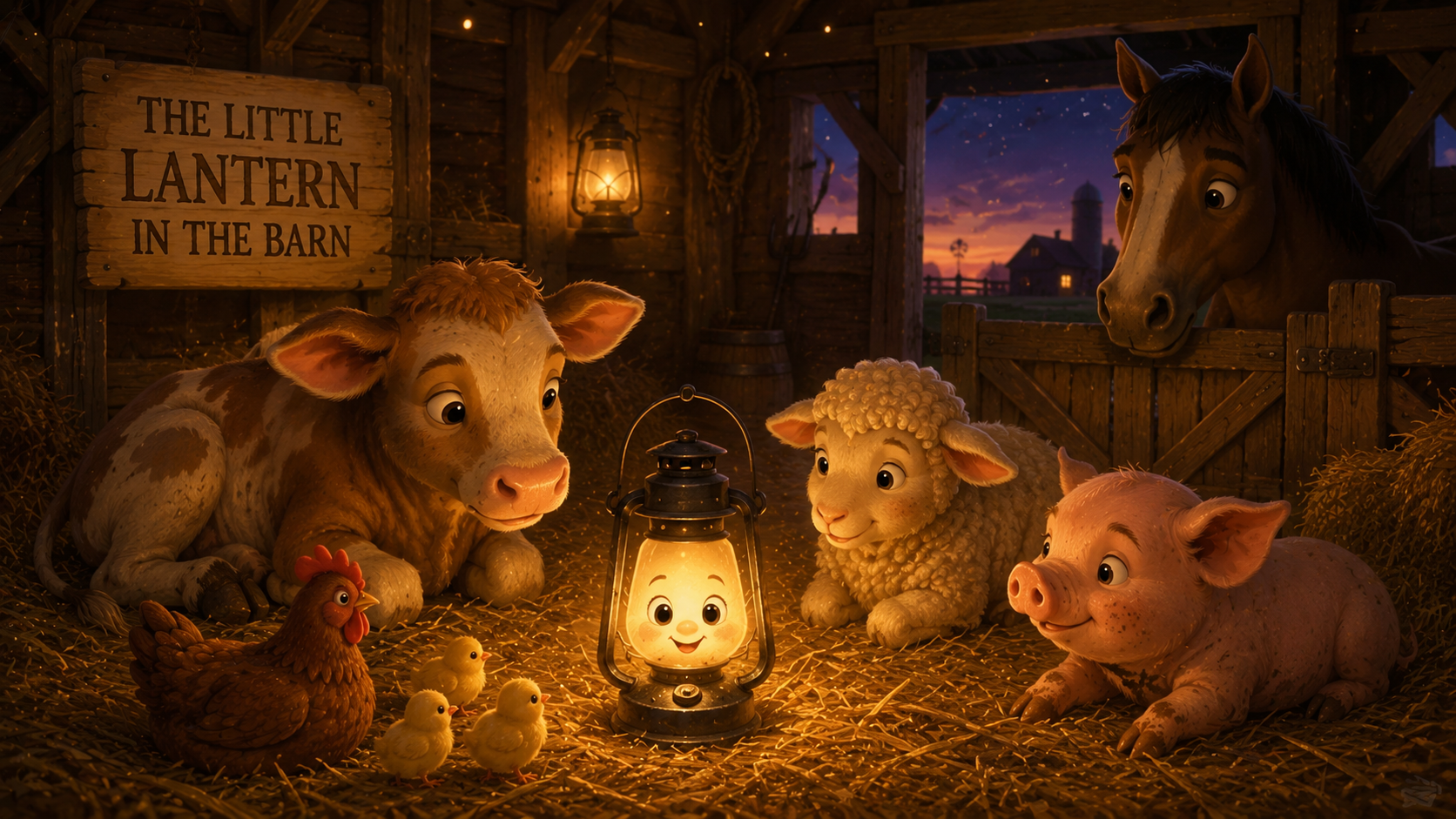 The Little Lantern in the Barn